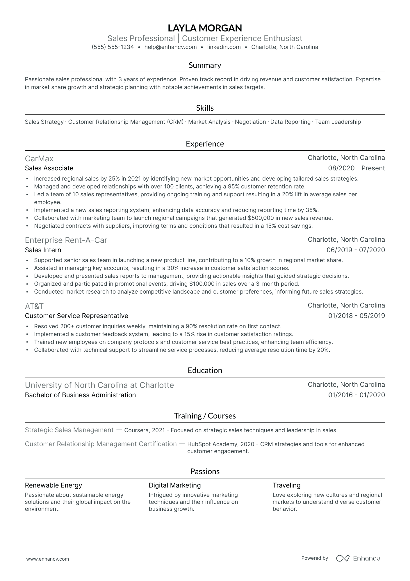 Regional Sales Manager Resume Example Resume Example