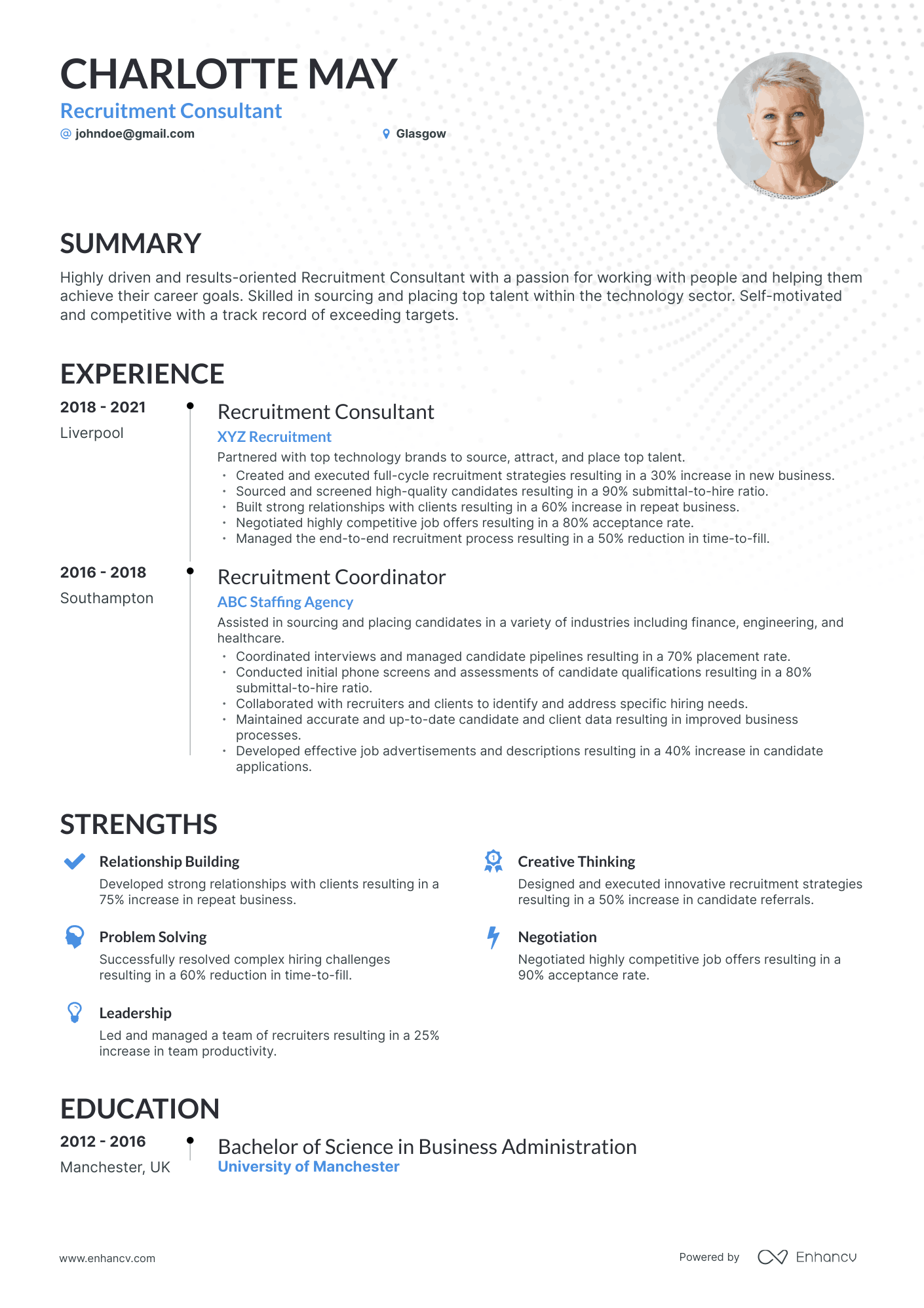 3 Consultant Cv Examples For 2023