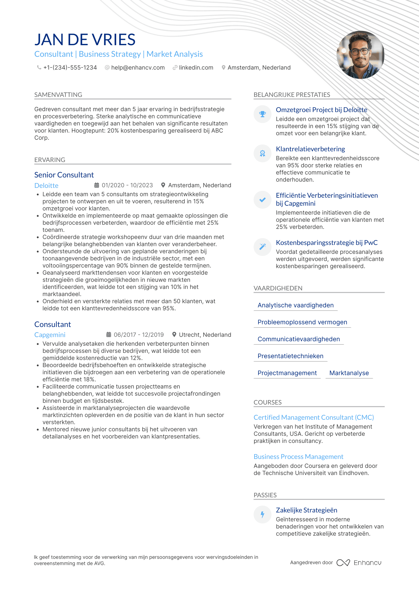 Consultant CV