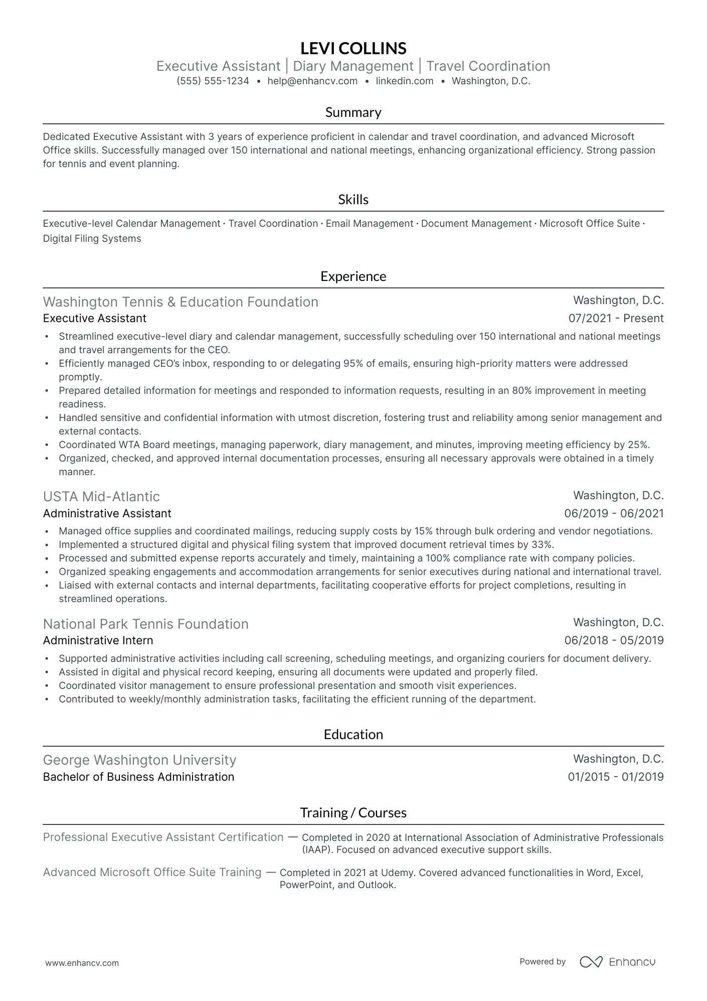 Executive Assistant to CEO Resume Example Resume Example