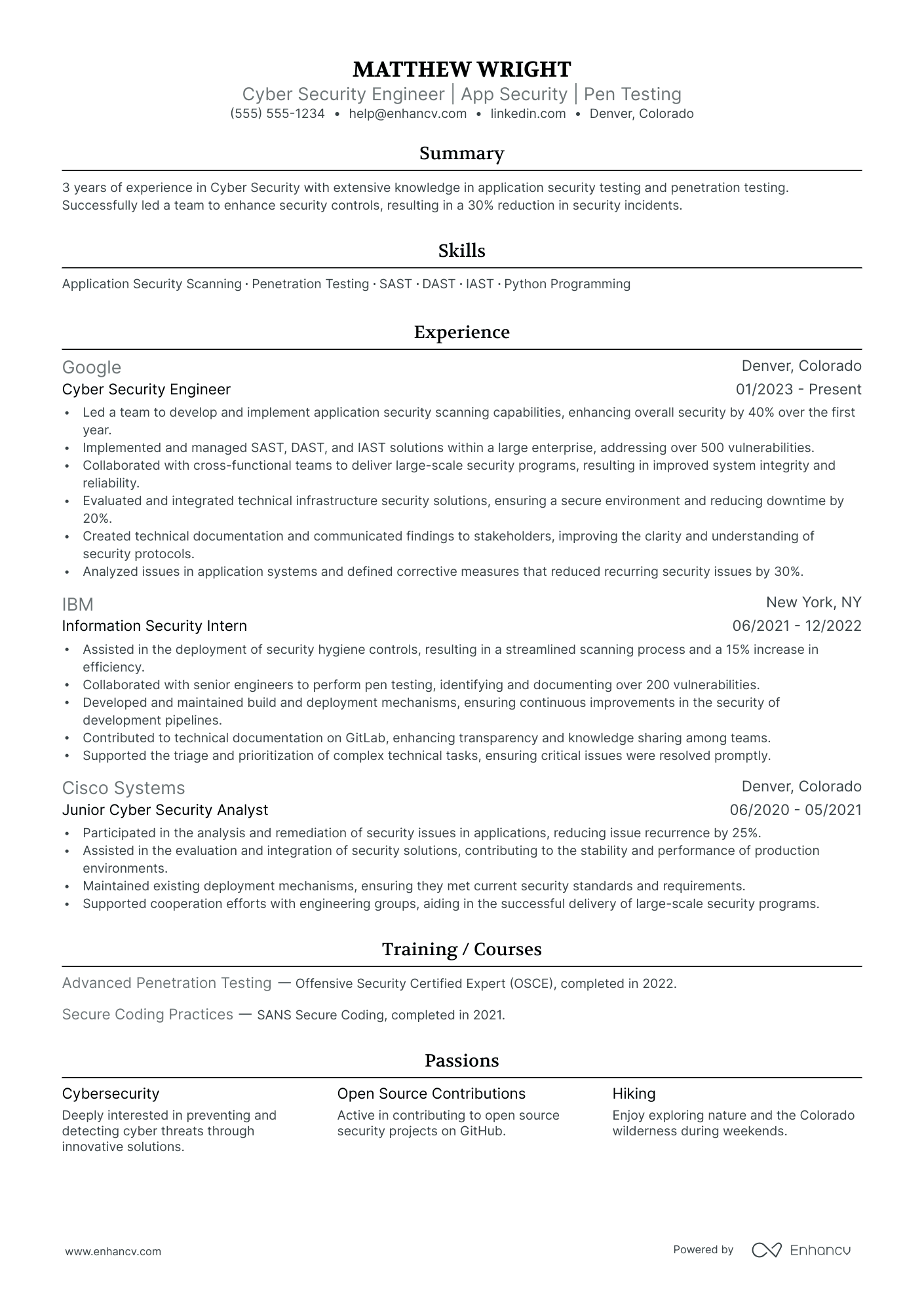 Lead Systems Engineer resume example