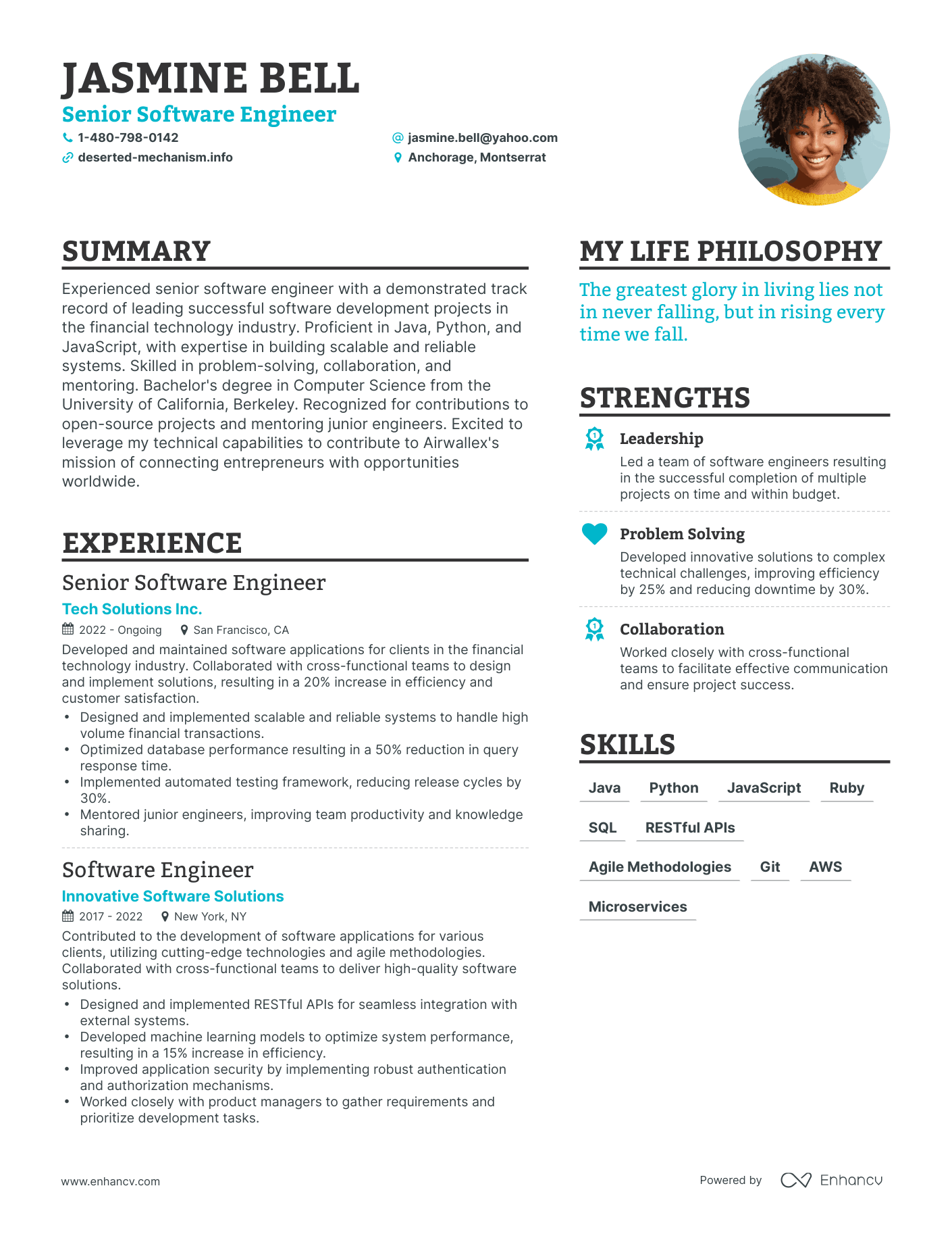 3 Senior Software Engineer Resume Examples & How-To Guide for 2024