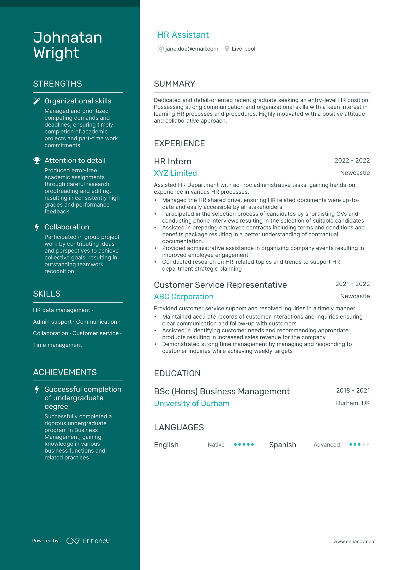 3 HR Manager CV Examples for 2024