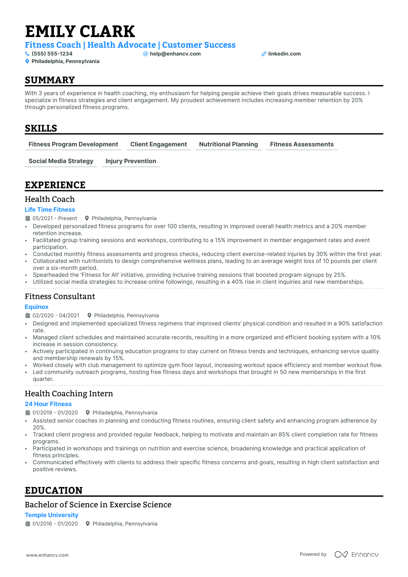 Weight Loss Personal Trainer Resume Example Resume Example