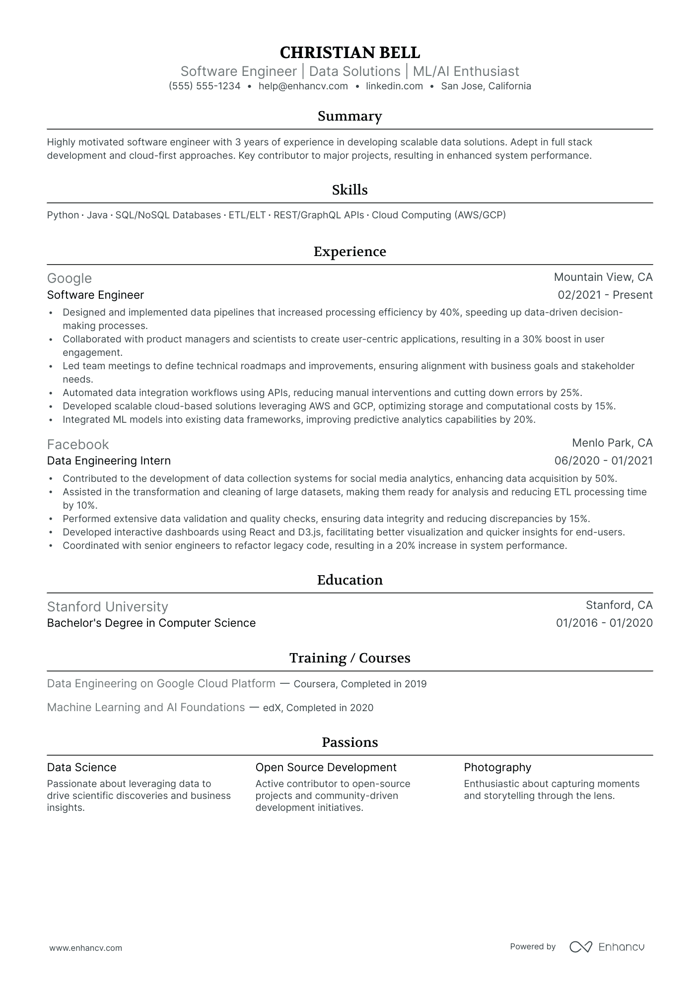 Senior Director of Software Engineering resume example