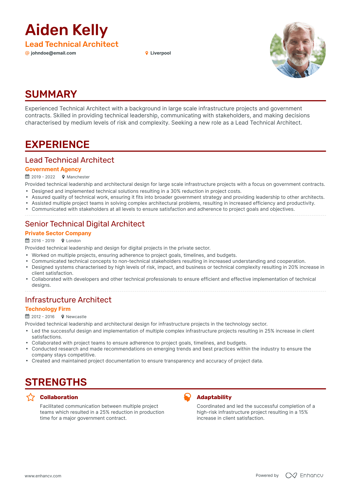 3 Architect CV Examples for 2023