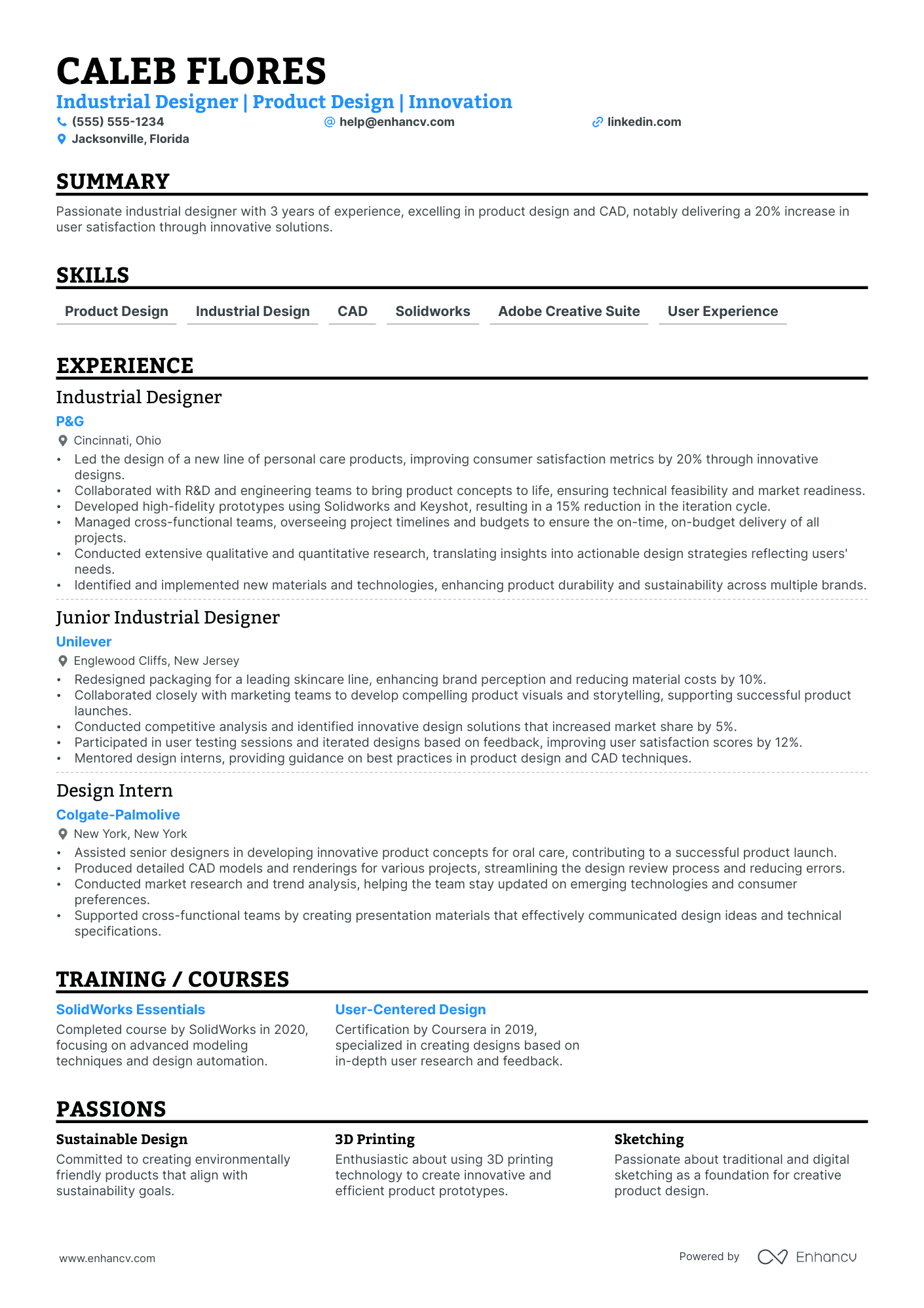 Industrial Design Manager Resume Example Resume Example