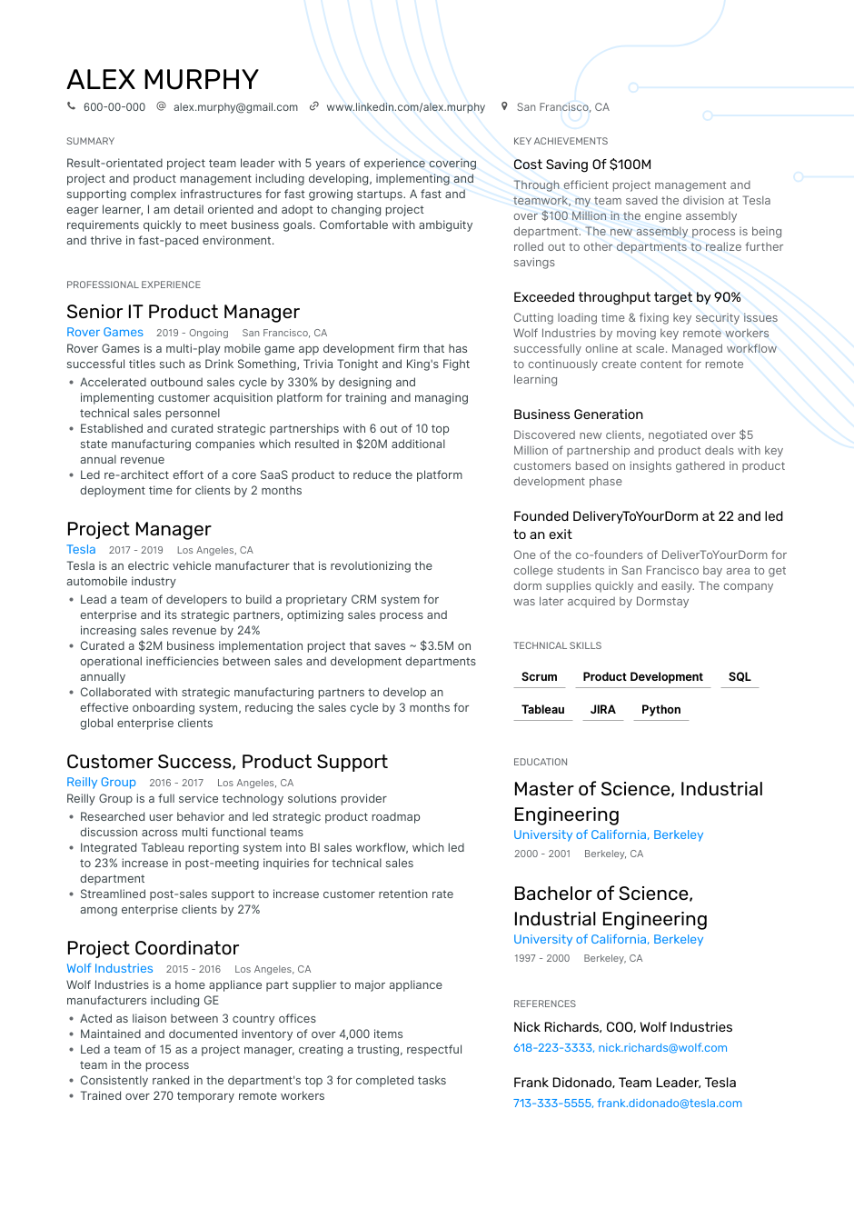 500 Resume Examples For Current Industry Standards