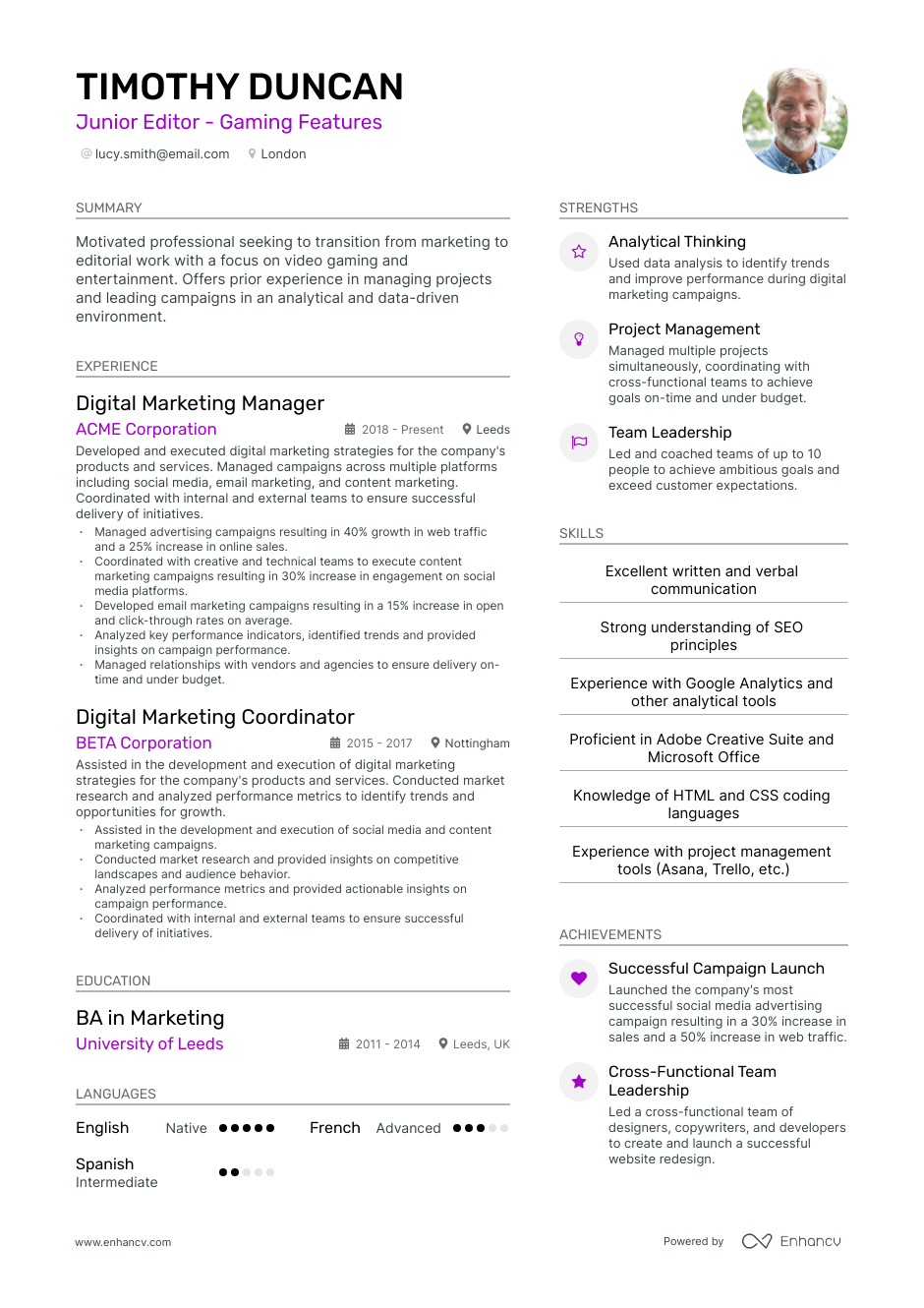 3 Freelance Writer CV Examples for 2023