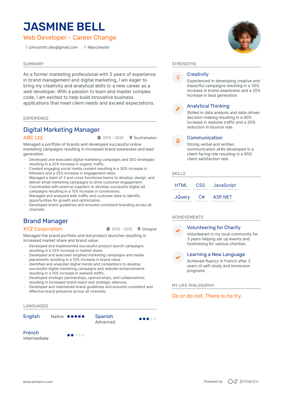 3 Developer CV Examples for 2023