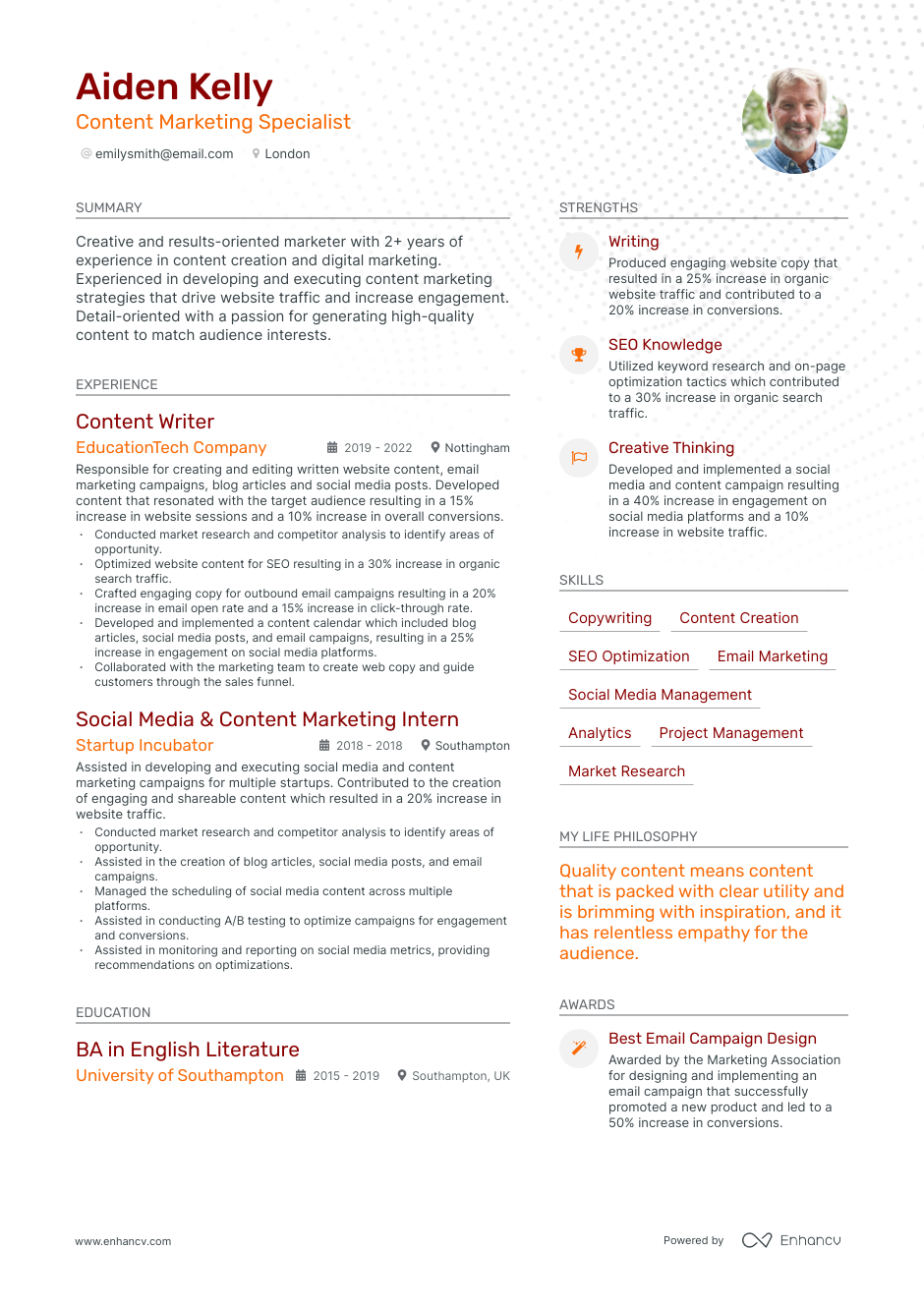 3 Social Media CV Examples for 2023