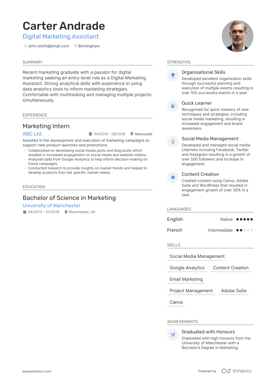 3 Digital Marketing Manager CV Examples for 2023