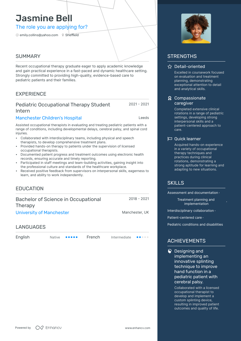 3 Occupational Therapist CV Examples for 2023