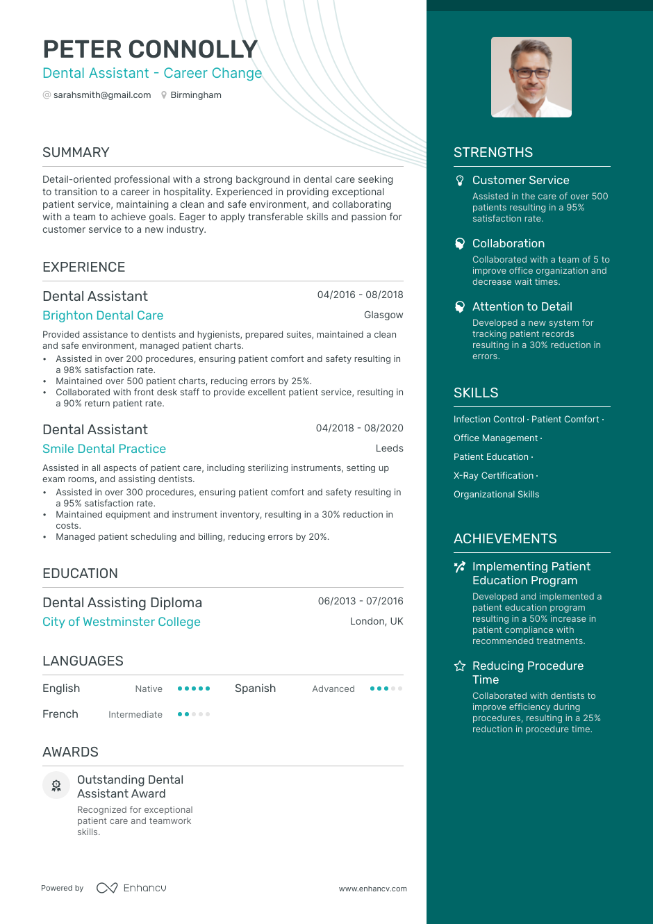 3 Dental Assistant CV Examples for 2023