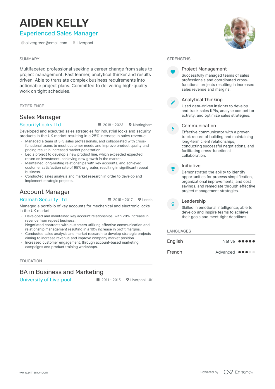 3 Sales Manager CV Examples for 2023