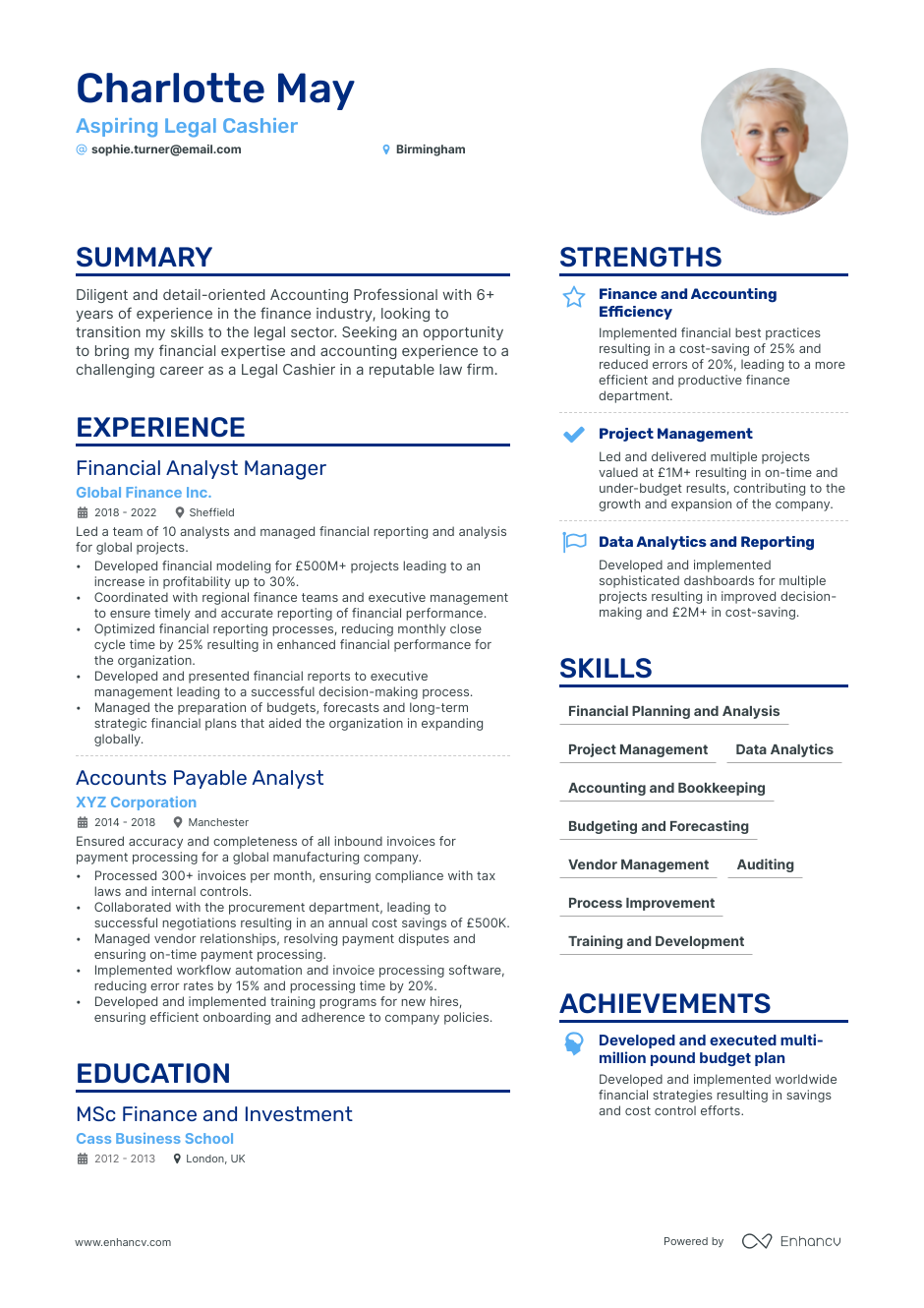 3 Cashier CV Examples for 2023