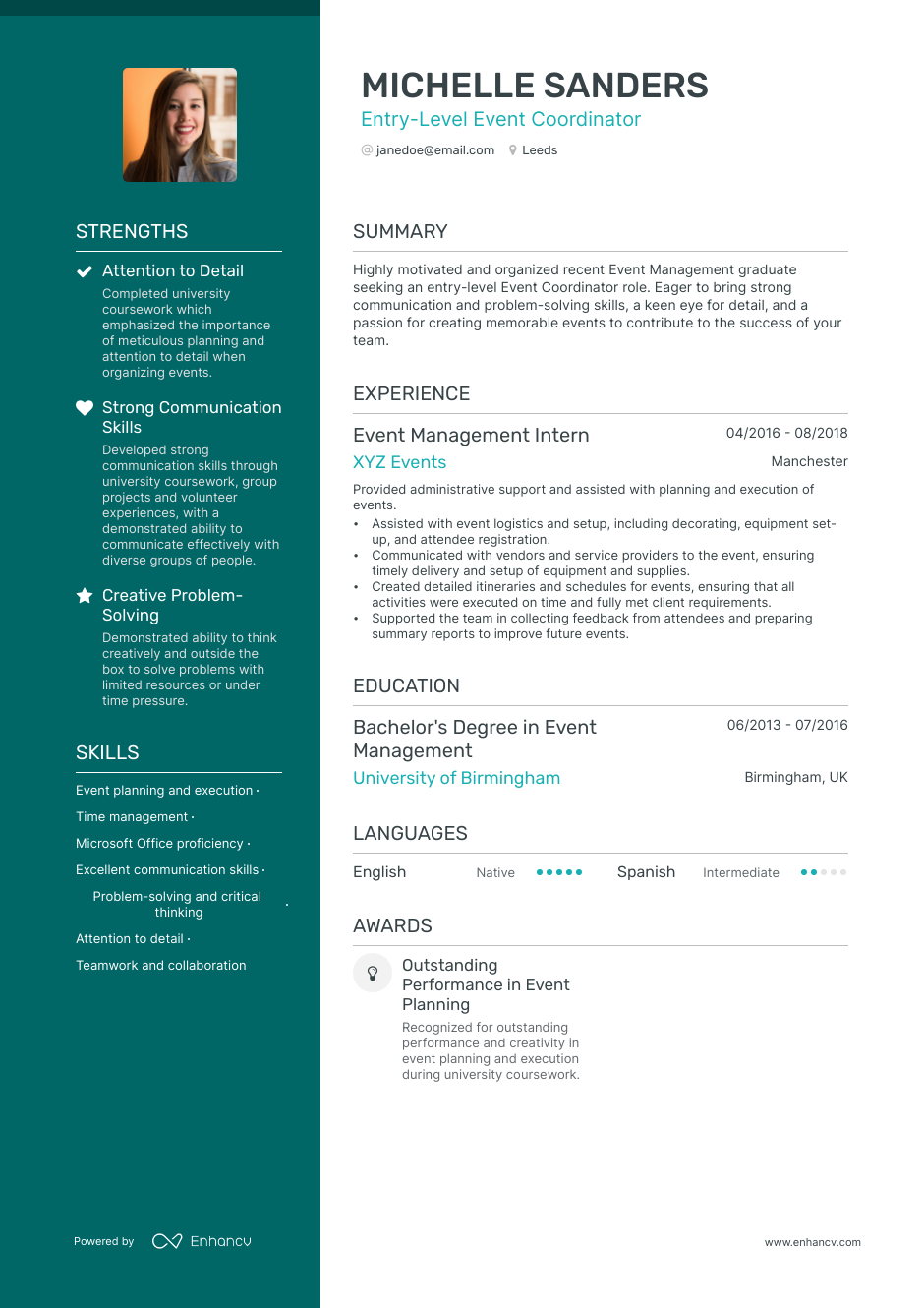 3 Event Coordinator CV Examples For 2023