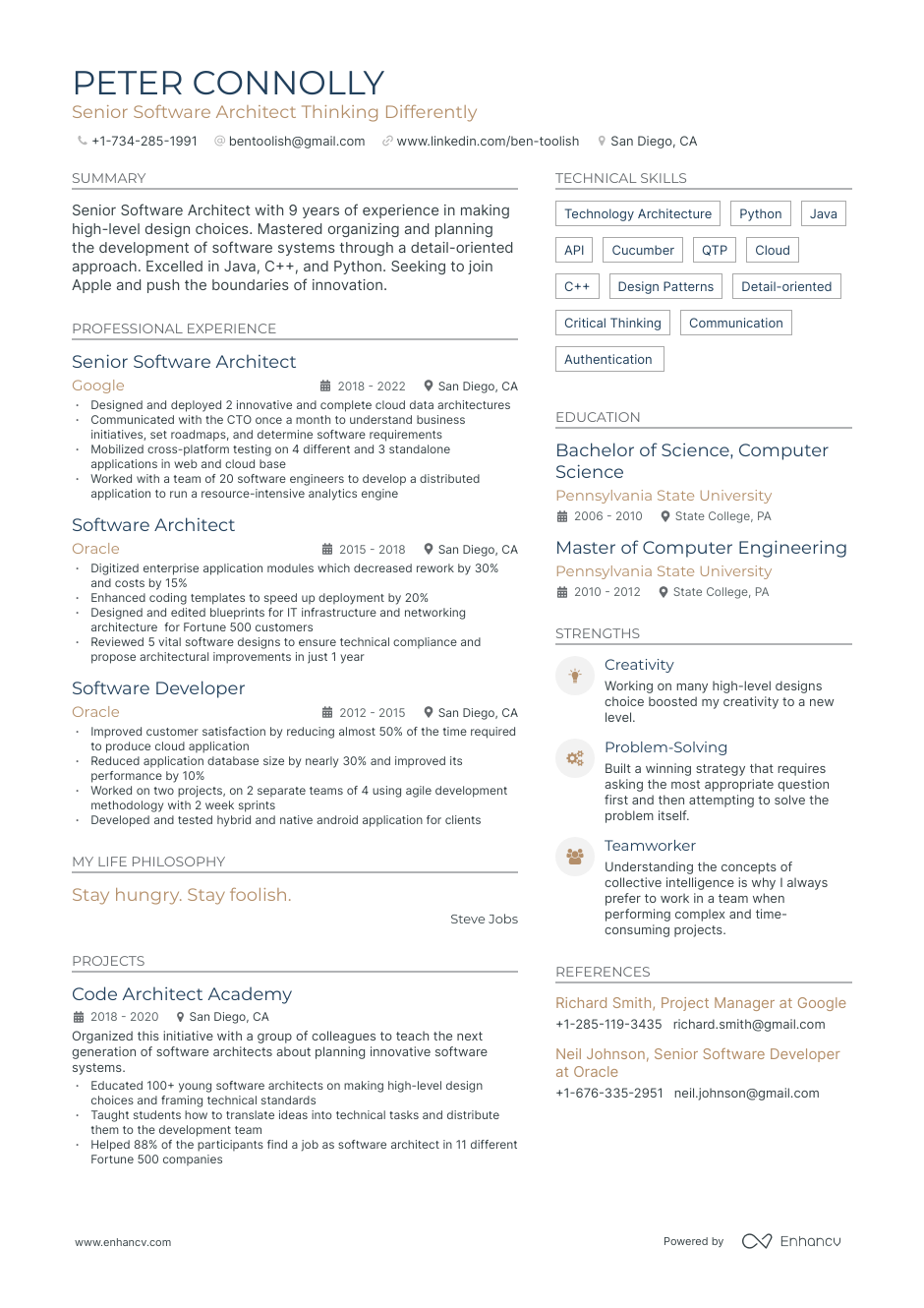 5 Apple Resume Examples And Guide For 2023