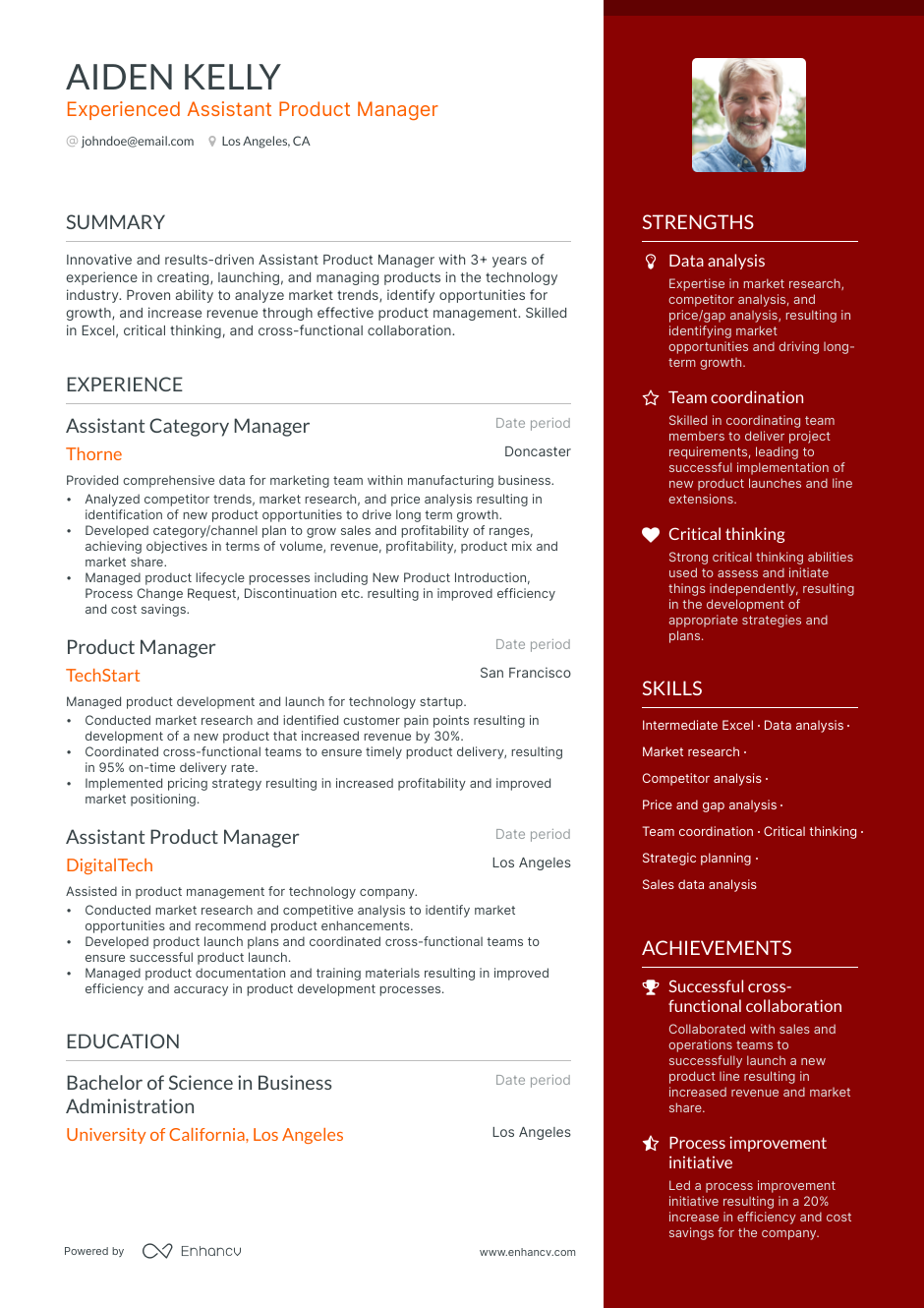 5 Assistant Product Manager Resume Examples And Guide For 2023