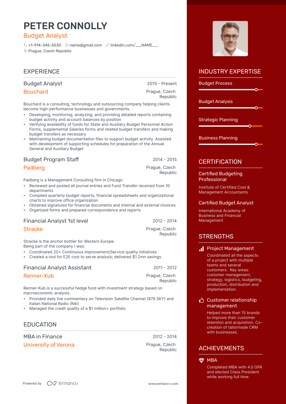 5 Budget Analyst Resume Examples & Guide for 2023