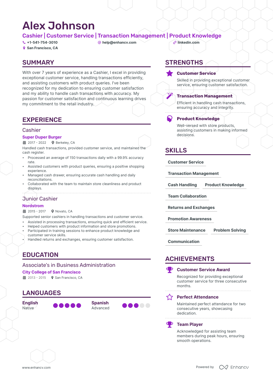 10 Cashier Resume Examples & Guide for 2023