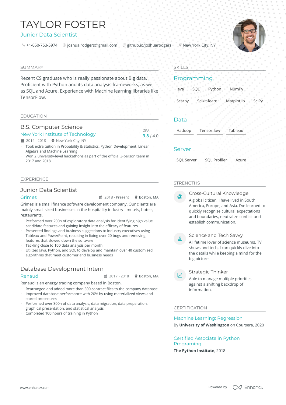 4 Computer Science Resume Examples & Guide for 2023