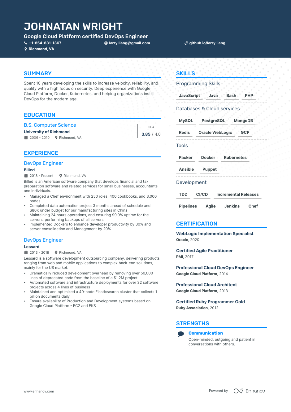 6 DevOps Engineer Resume Examples Guide for 2024