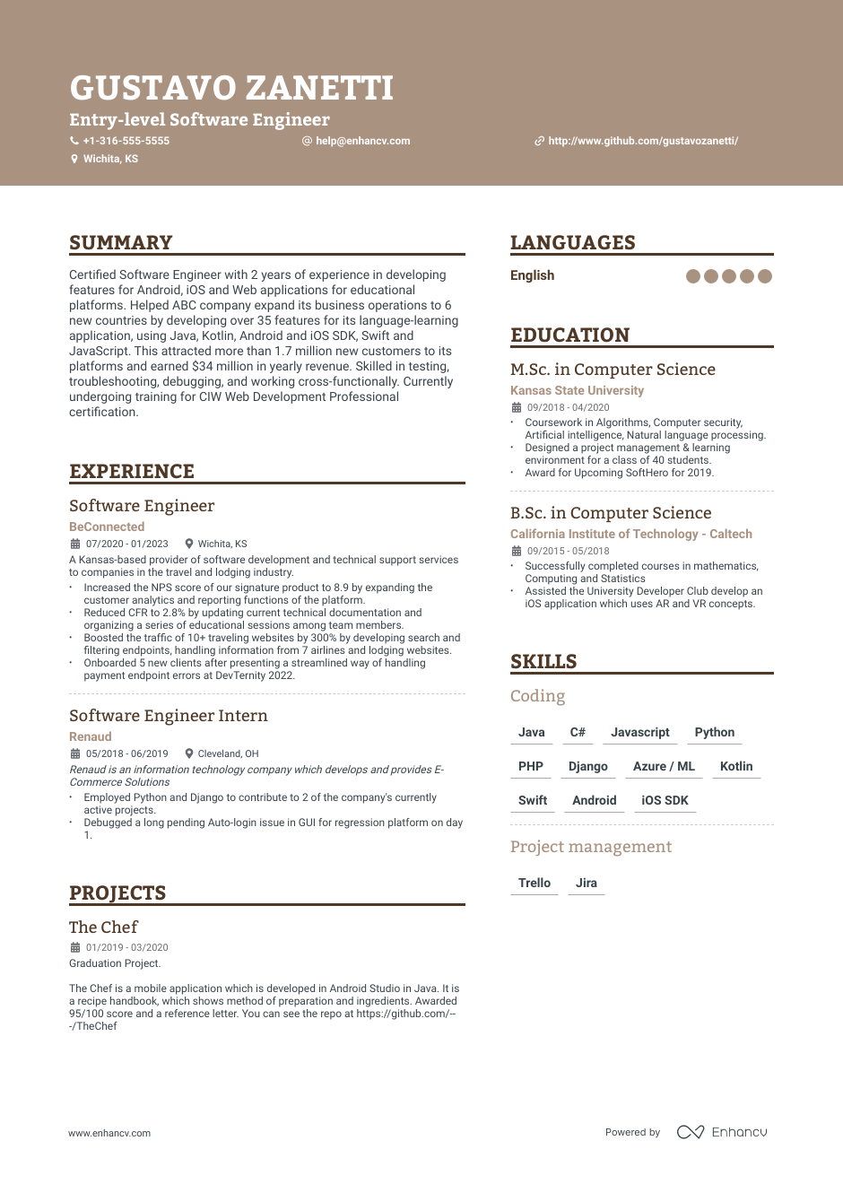 Entry Level Software Engineer Resume Examples And Tem vrogue.co