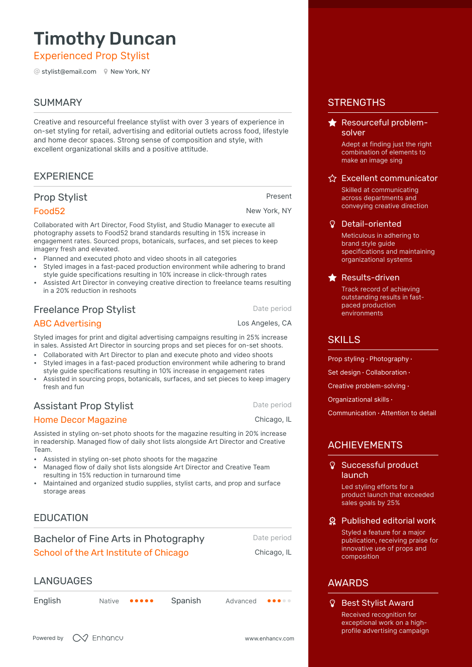Free Pastry Maker Resume - Download in Word, Apple Pages | Template.net