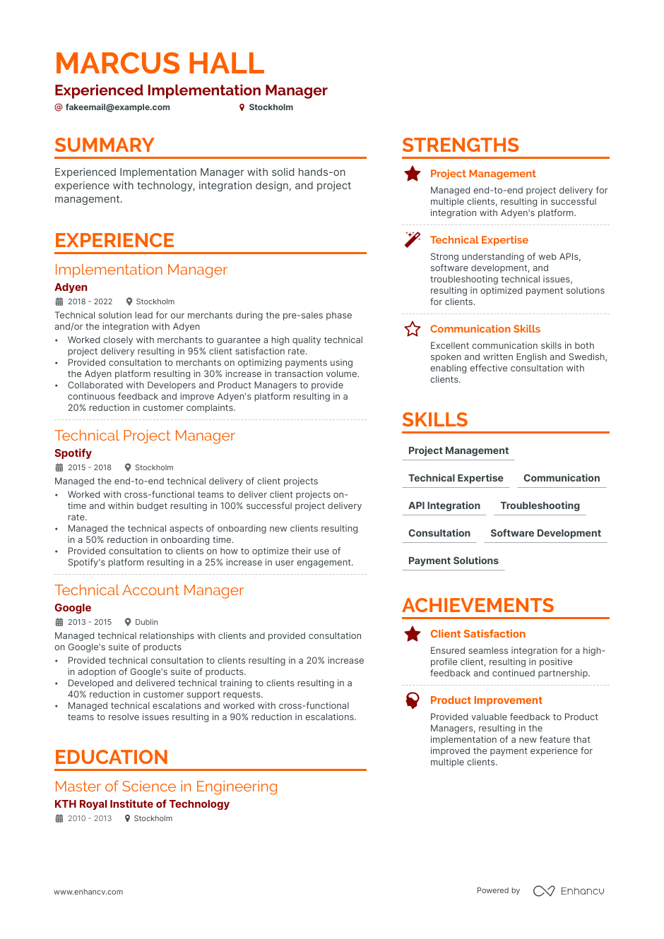 Vice President Resume Sample Kickresume, 59% OFF