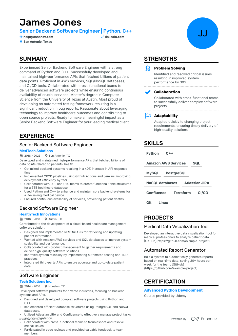 5 Lead Data Engineer Resume Examples & Guide for 2023