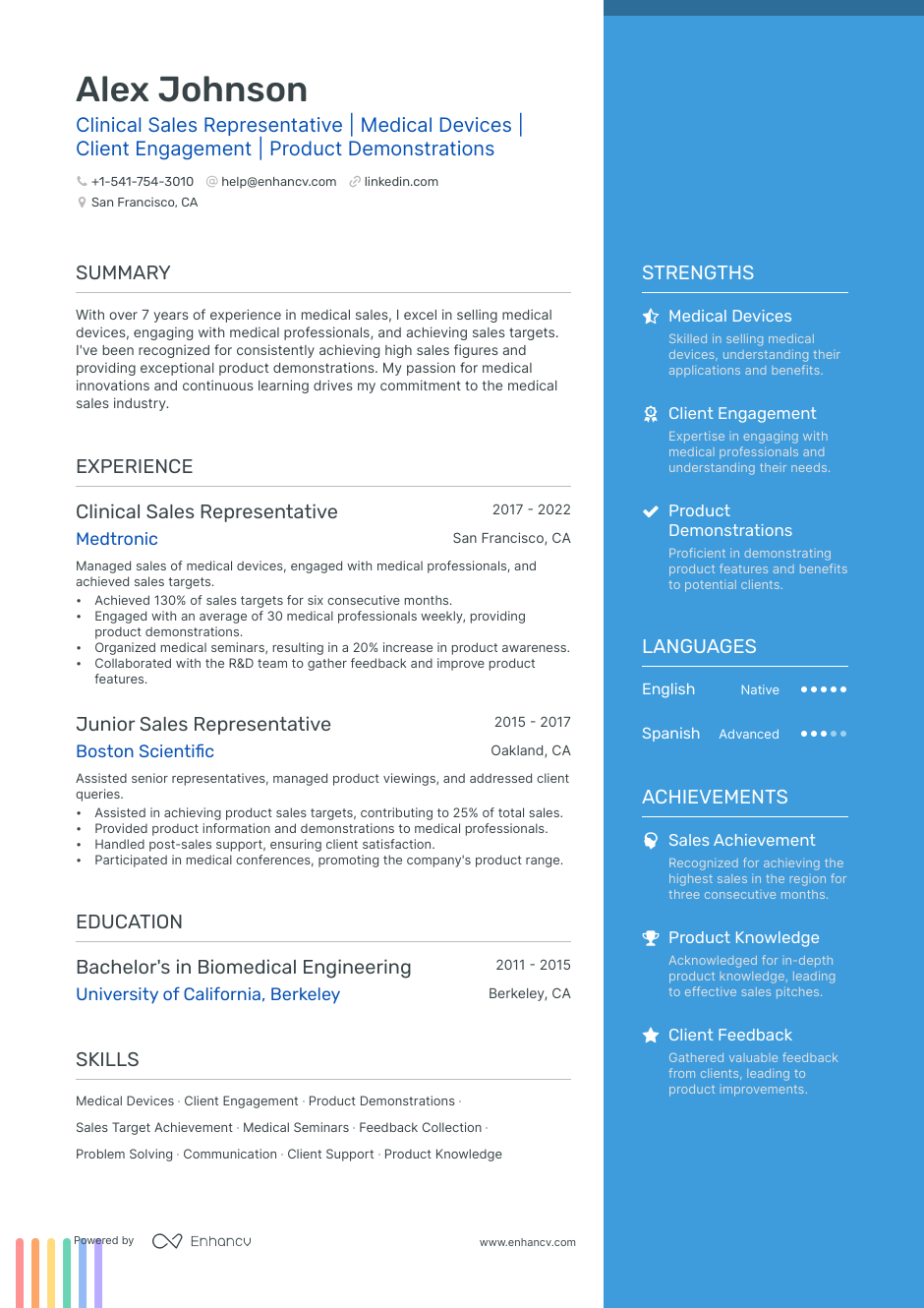 5 Medical Sales Resume Examples - Medical Sales Resume 