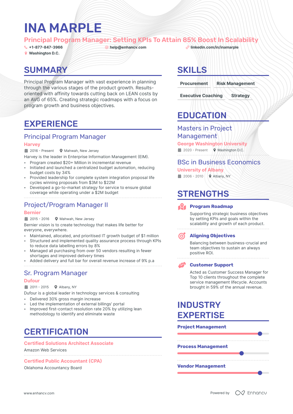 5 Principal Program Manager Resume - Principal Program Manager Resume