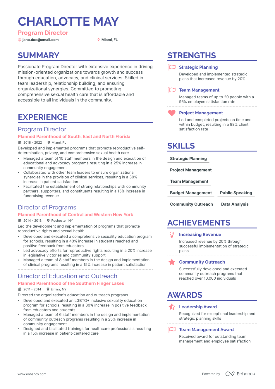 5 Program Director Resume Examples Guide For 2023   Program Director Resume 