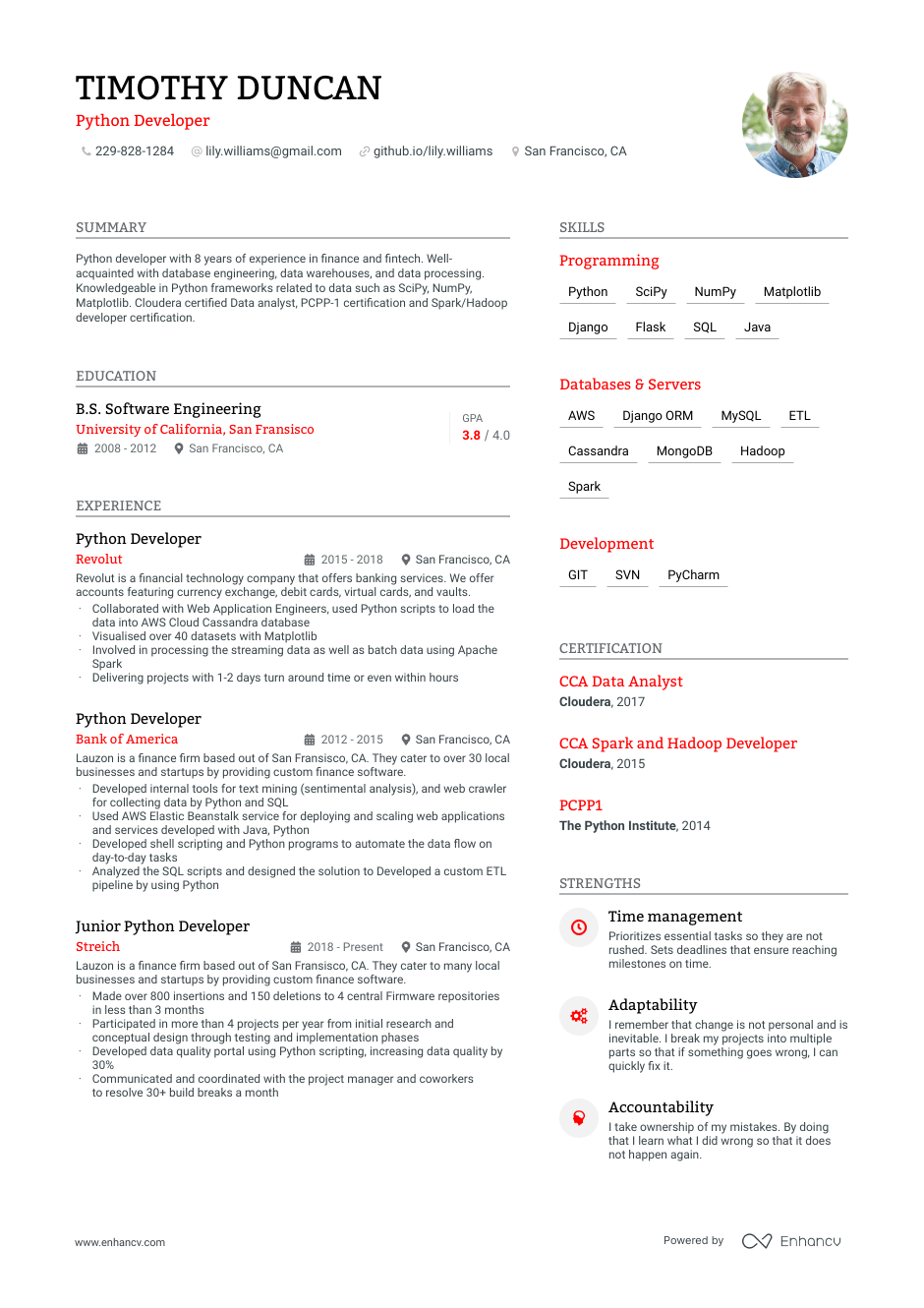 8 Python Developer Resume Examples And Guide For 2023 