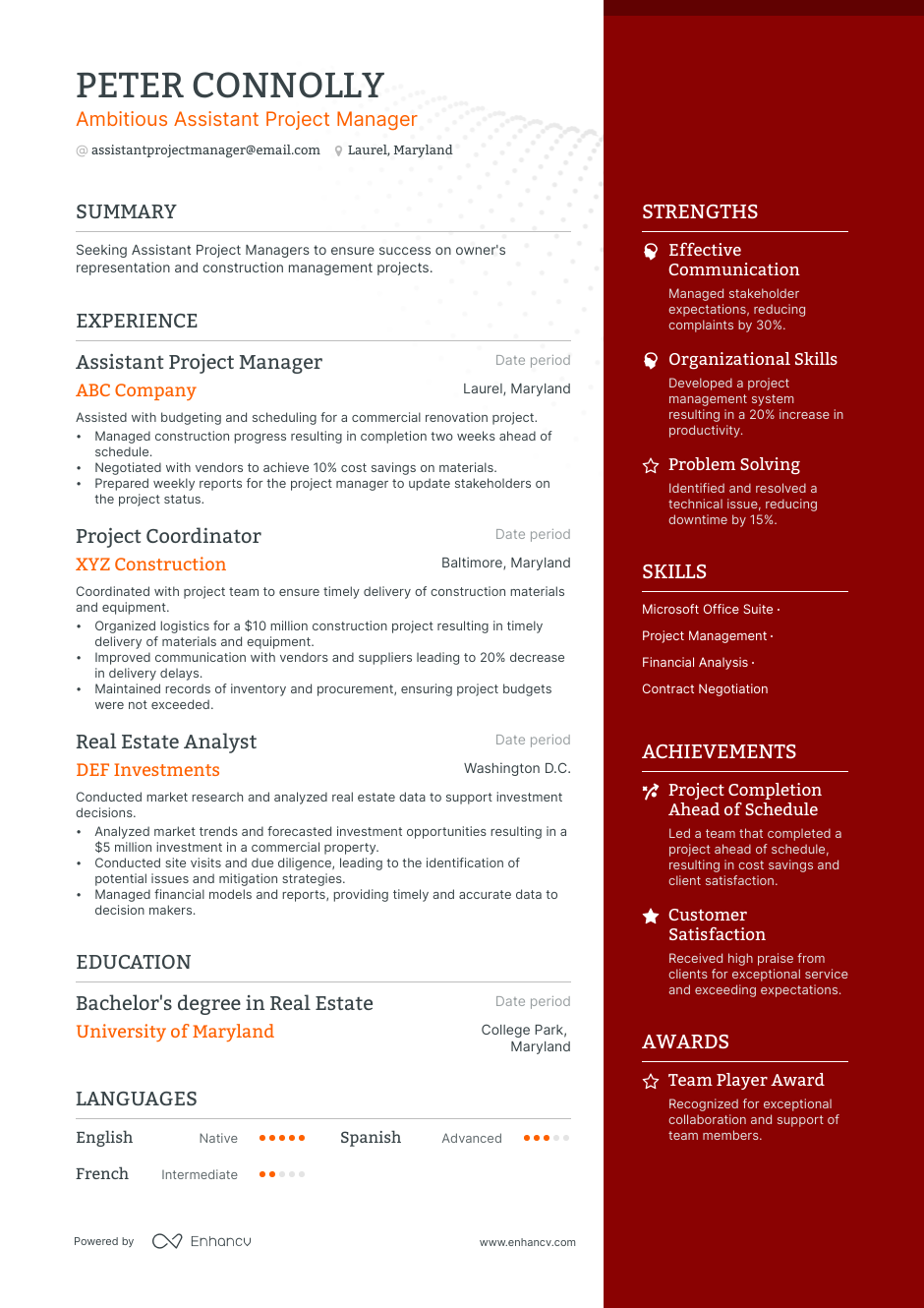 Real Estate Assistant Resume Examples & Guide for 2023 (Layout, Skills,  Keywords & Job Description)