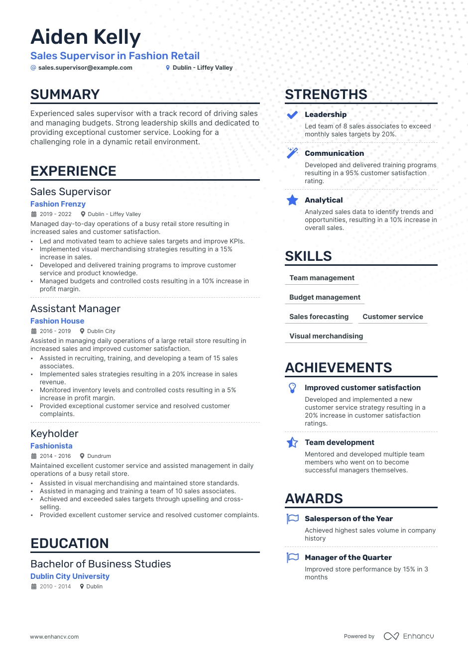 5-sales-supervisor-resume-examples-guide-for-2023