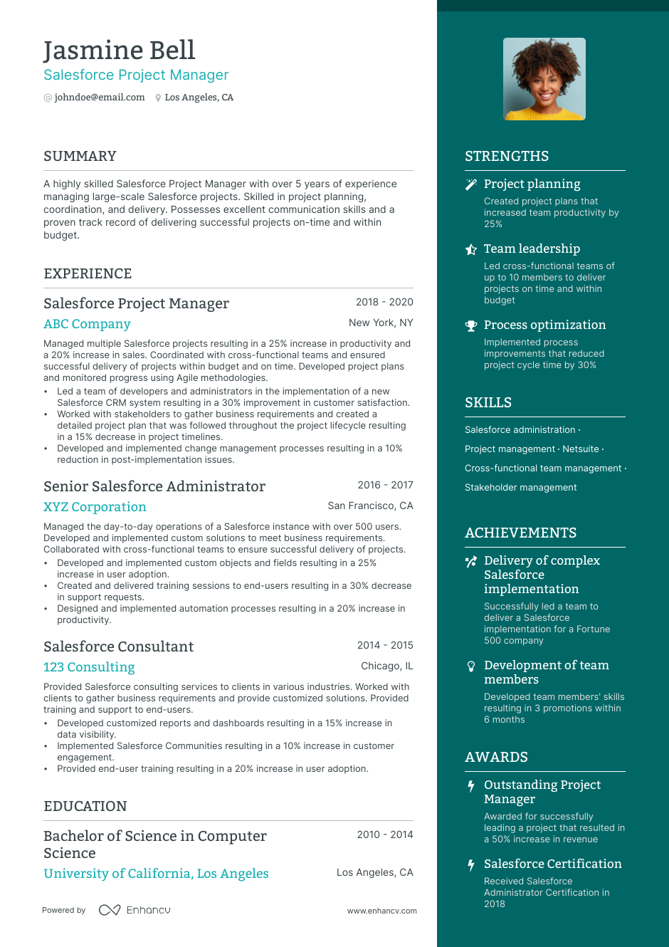 5-salesforce-project-manager-resume-examples-guide-for-2023